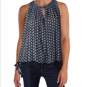 Scotch and soda women printed blouse size 4